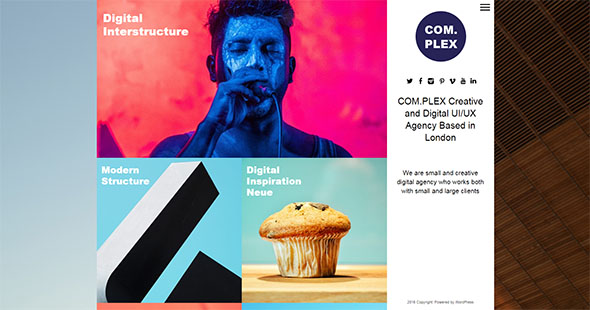 Tema Complex Dessign - Template WordPress