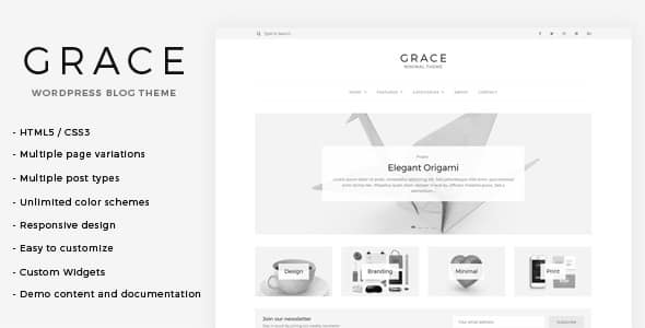 Tema Grace LucidThemes - Template WordPress