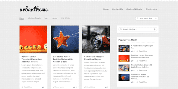 Tema Urban MyThemeShop - Template WordPress