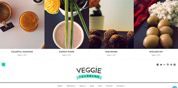 Tema Veggie ThemeIsle - Template WordPress