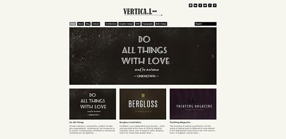 Tema Vertical Dessign - Template WordPress