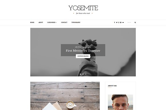 Tema Yosemite GretaThemes - Template WordPress