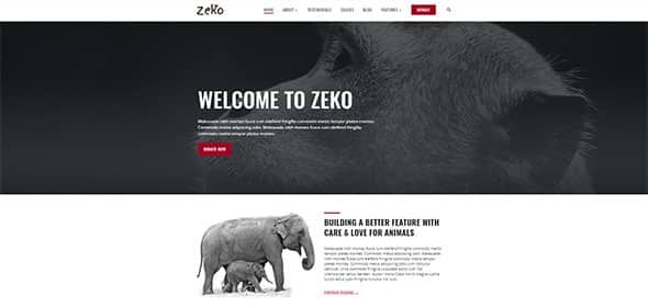 Tema Zeko - Template WordPress