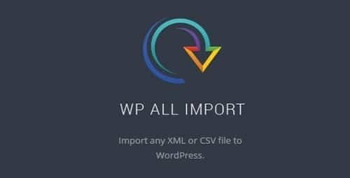 Plugin WP All Import Pro - Plugin WordPress