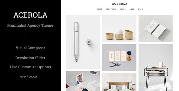 Tema Acerola - TEmplate WordPress