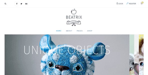 Tema Beatrix - Template WordPress