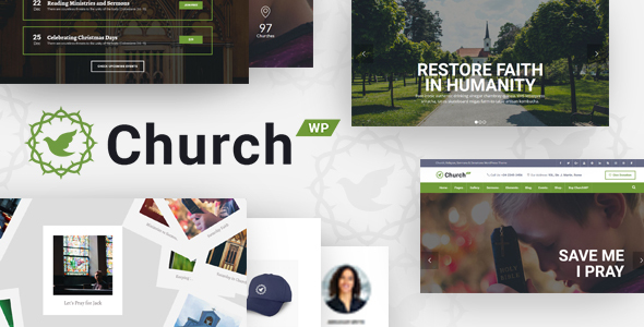 Tema Church WP - Template WordPress