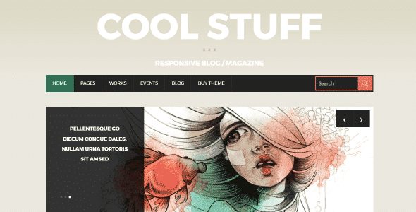 Tema CoolStuff - Template WordPress