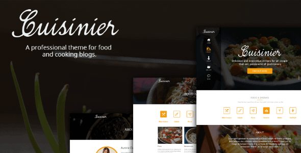 Tema Cuisinier - Template WordPress