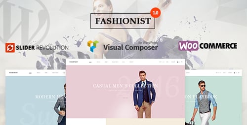 Tema Fashionist - Template WordPress