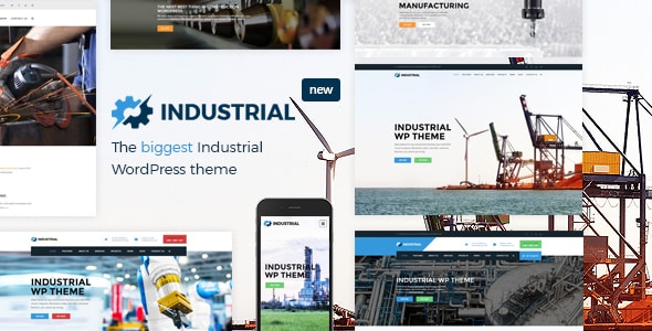 Tema Industrial ANPS - Template WordPress