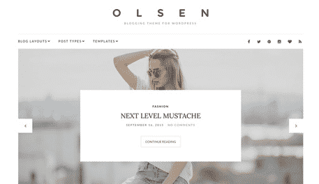 Tema Olsen - Template WordPress