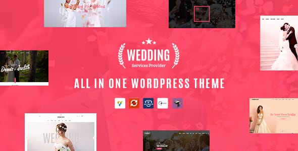 Tema Wedding - Template WordPress