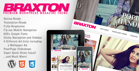 Tema Braxton - Template WordPress