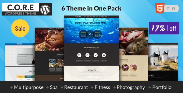 Tema Core One - Template WordPress