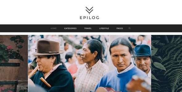 Tema Epilog - Template WordPress