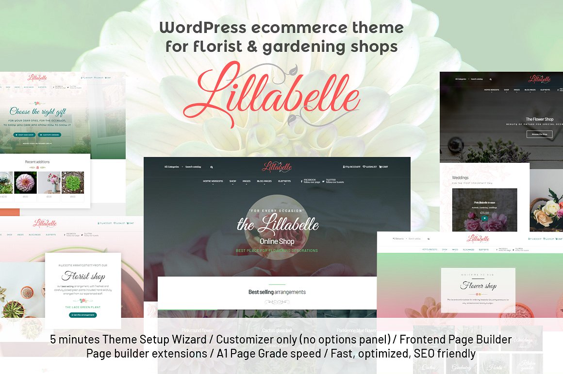 Tema Lillabelle - Template WordPress