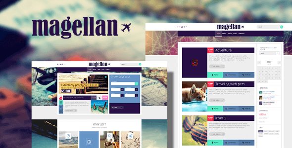 Tema Magellan - Template WordPress
