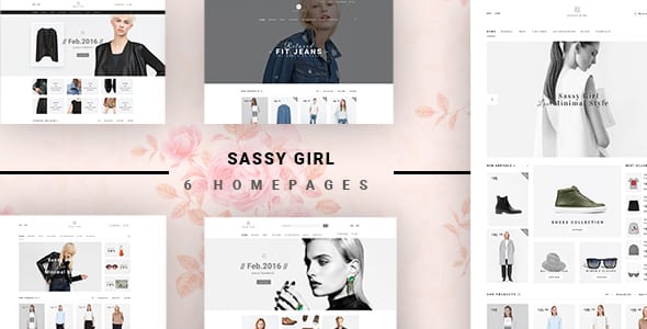 Tema VG Sassy Girl - Template WordPress