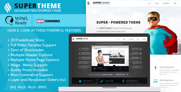Tema Super Theme - Template WordPress