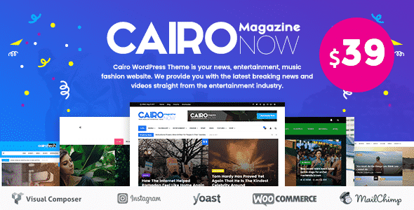 Tema Cairo - Template WordPress