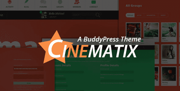 Tema Cinematix - Template WordPress