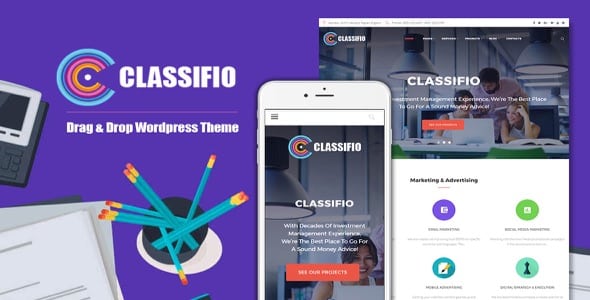 Tema Classifio - Template WordPress