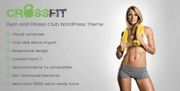Tema CrossFit - Template WordPress