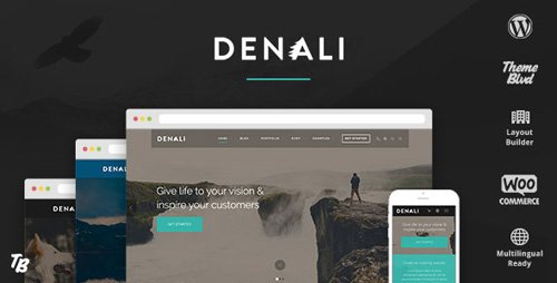 Tema Denali - Template WordPress