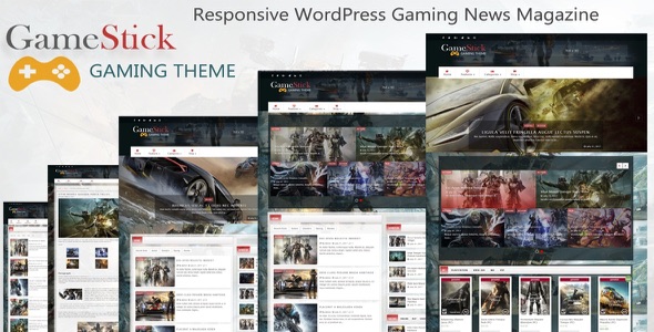 Tema GameStick - Template WordPress