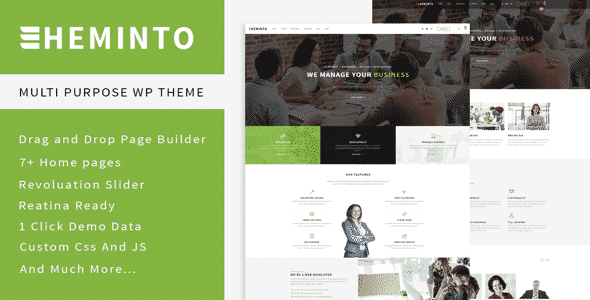 Tema Heminto - Template WordPress