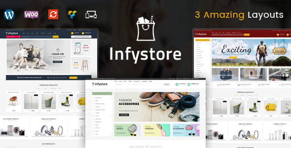 Tema InfyStore - Template WordPress