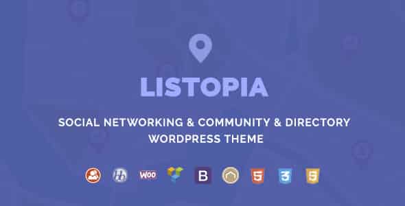Tema Listopia - Template WordPress