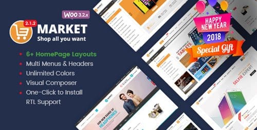 Tema Market Magentech - Template WordPress