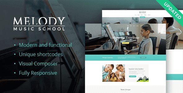 Tema Melody AncoraThemes - Template WordPress