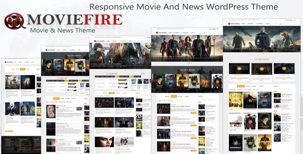Tema MovieFire - Template WordPress