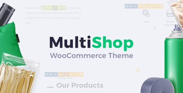 Tema MultiShop - Template WordPress
