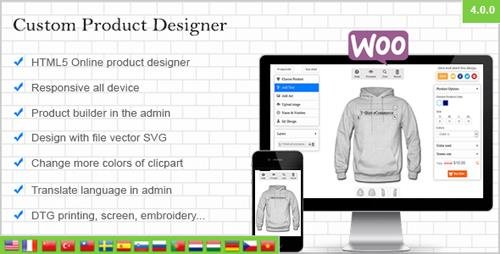 Plugin WooCommerce Custom Product Designer