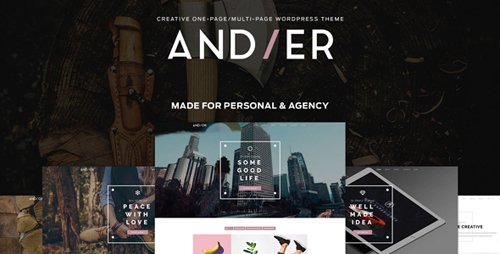 Tema Andier - Template WordPress
