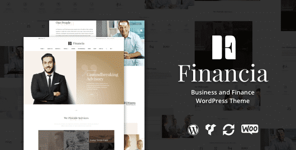 Tema Financia - Template WordPress