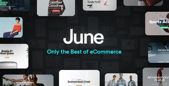 Tema June Code-less - Template WordPress
