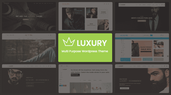 Tema Luxury SiteSao - Template WordPress