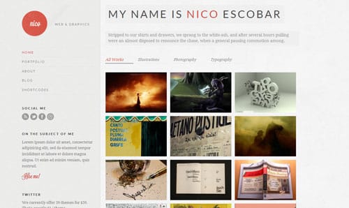 Tema Nico - Template WordPress