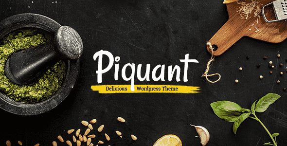 Tema Piquant - Template WordPress