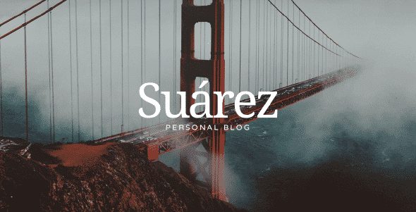 Tema Suarez - Template WordPress