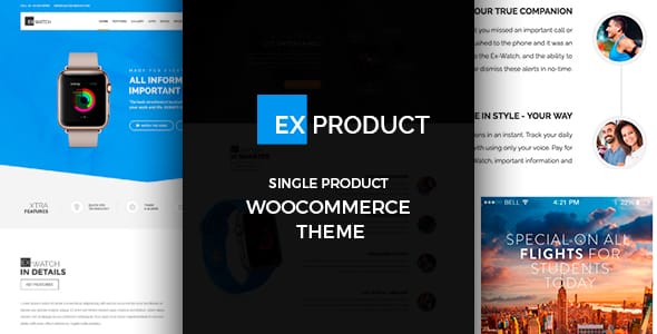 Tema ExProduct - Template WordPress