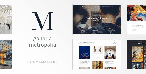 Tema Galleria Metropolia - Template WordPress