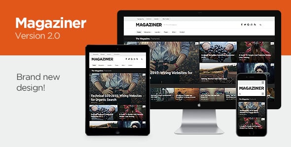 Tema Magaziner - Template WordPress