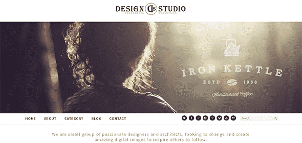 Tema Design Studio - Template WordPress