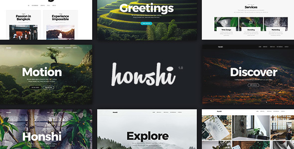 Tema Honshi - Template WordPress
